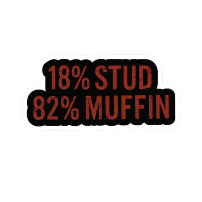 K-Factor Supply Co Stud Muffin Sticker 2" × 2"