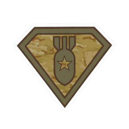 K-Factor Supply Co Super Tech (Camo) Sticker 2" × 2"
