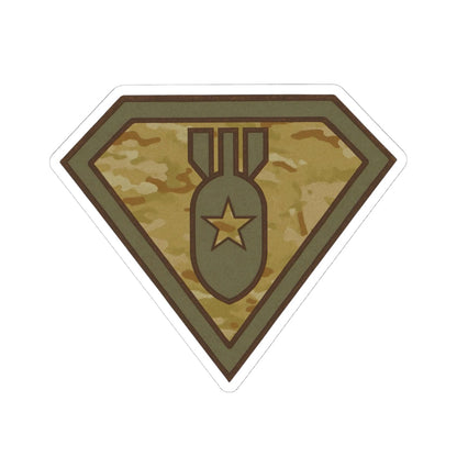 K-Factor Supply Co Super Tech (Camo) Sticker 4" × 4"