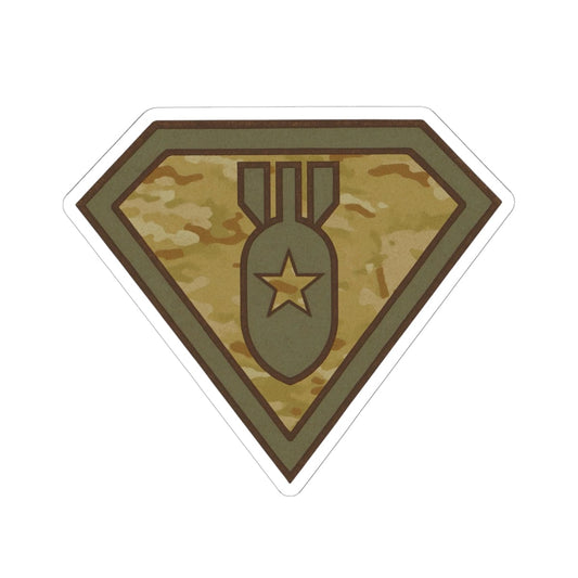K-Factor Supply Co Super Tech (Camo) Sticker 6" × 6"