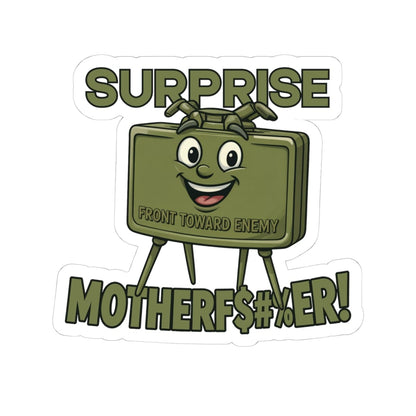 K-Factor Supply Co Surprise! Mk 2 Sticker 4" × 4"