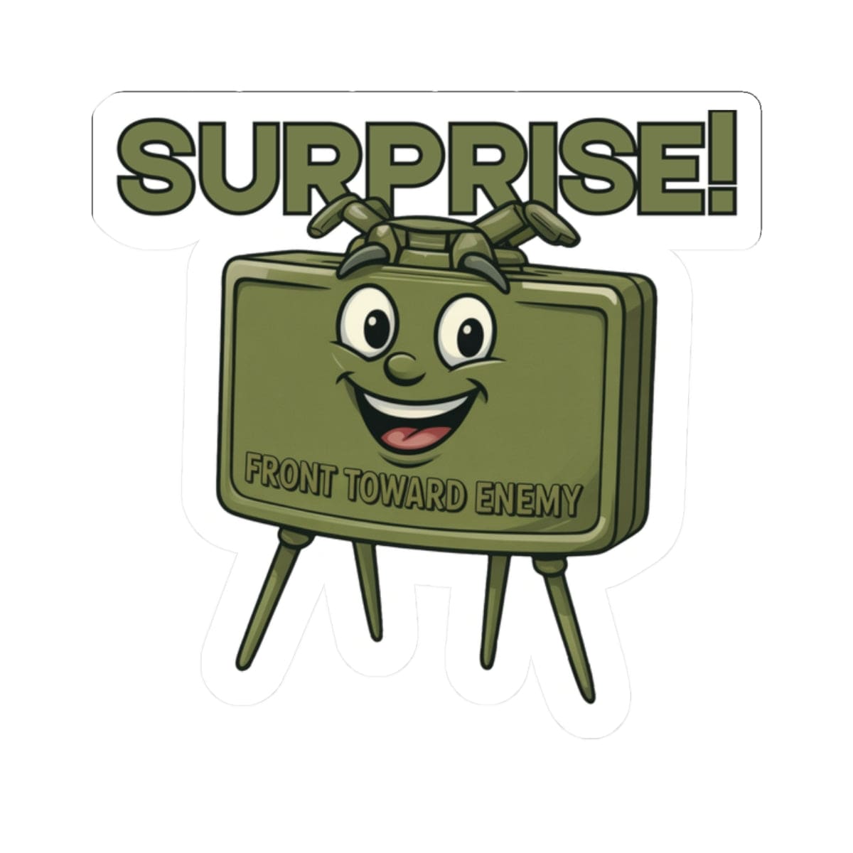 K-Factor Supply Co Surprise! Sticker 2" × 2"