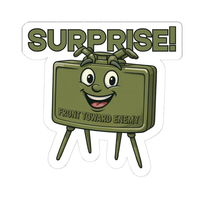 K-Factor Supply Co Surprise! Sticker 6" × 6"