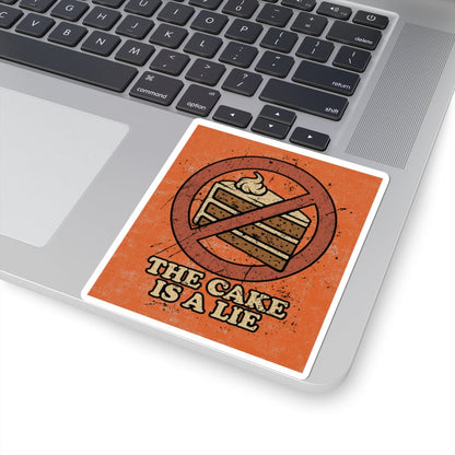 K-Factor Supply Co The Cake is a Lie Sticker
