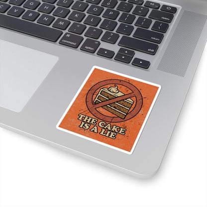 K-Factor Supply Co The Cake is a Lie Sticker
