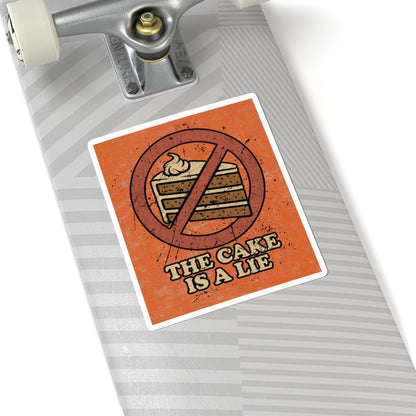 K-Factor Supply Co The Cake is a Lie Sticker