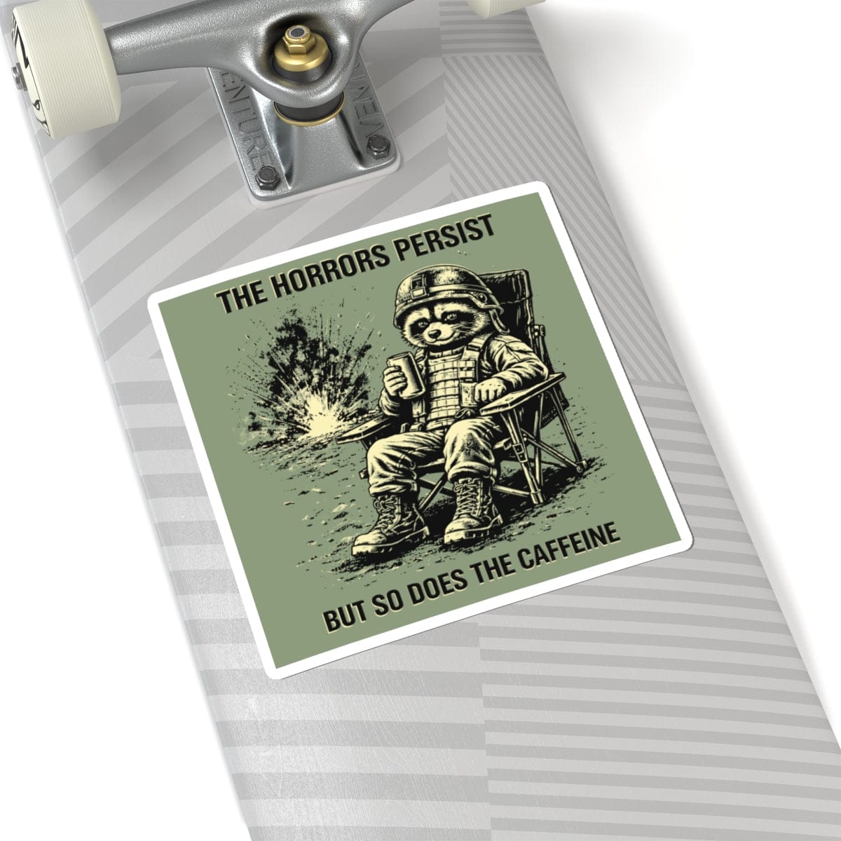 K-Factor Supply Co The Horrors Persist Sticker