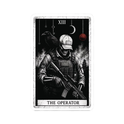K-Factor Supply Co The Operator Tarot Sticker 2" × 2"