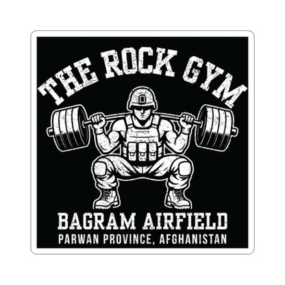 K-Factor Supply Co The Rock Gym Mk 1 Sticker 2" × 2" / White
