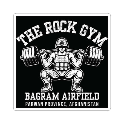 K-Factor Supply Co The Rock Gym Mk 2 Sticker 2" × 2" / White