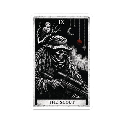K-Factor Supply Co The Scout Tarot Sticker 2" × 2"