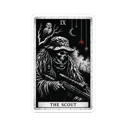 K-Factor Supply Co The Scout Tarot Sticker 3" × 3"