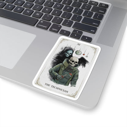K-Factor Supply Co The Technician Tarot Sticker