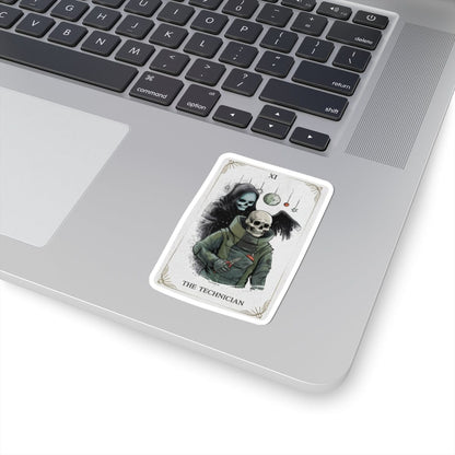 K-Factor Supply Co The Technician Tarot Sticker
