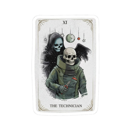 K-Factor Supply Co The Technician Tarot Sticker