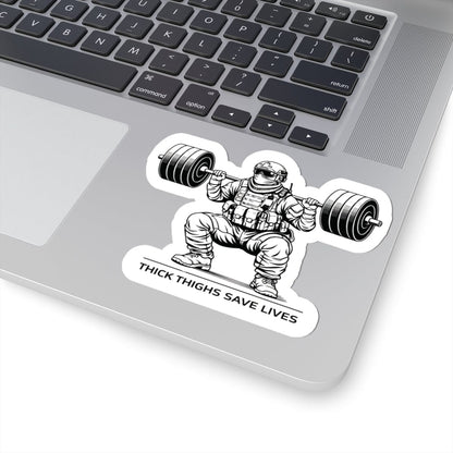 K-Factor Supply Co Thick Thighs (Operator) Sticker