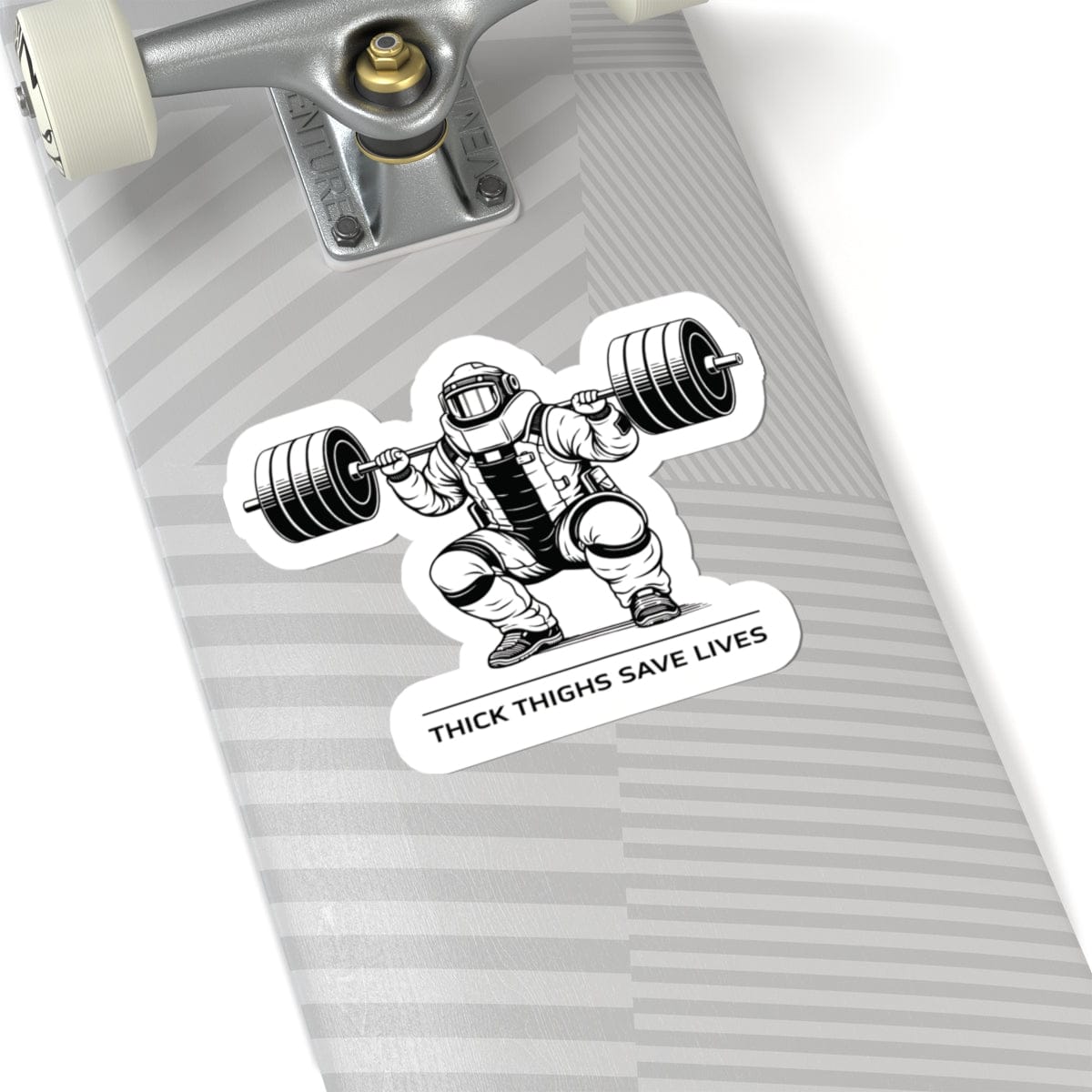 K-Factor Supply Co Thick Thighs (Technician) Sticker