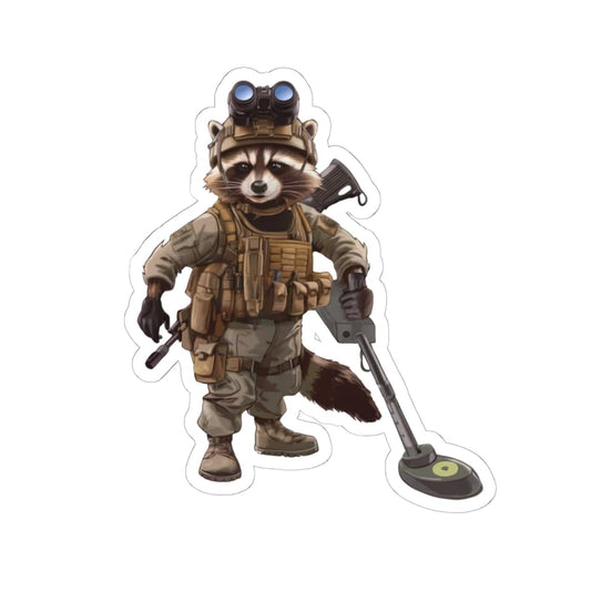 K-Factor Supply Co Trash Collector Sticker 6" × 6"