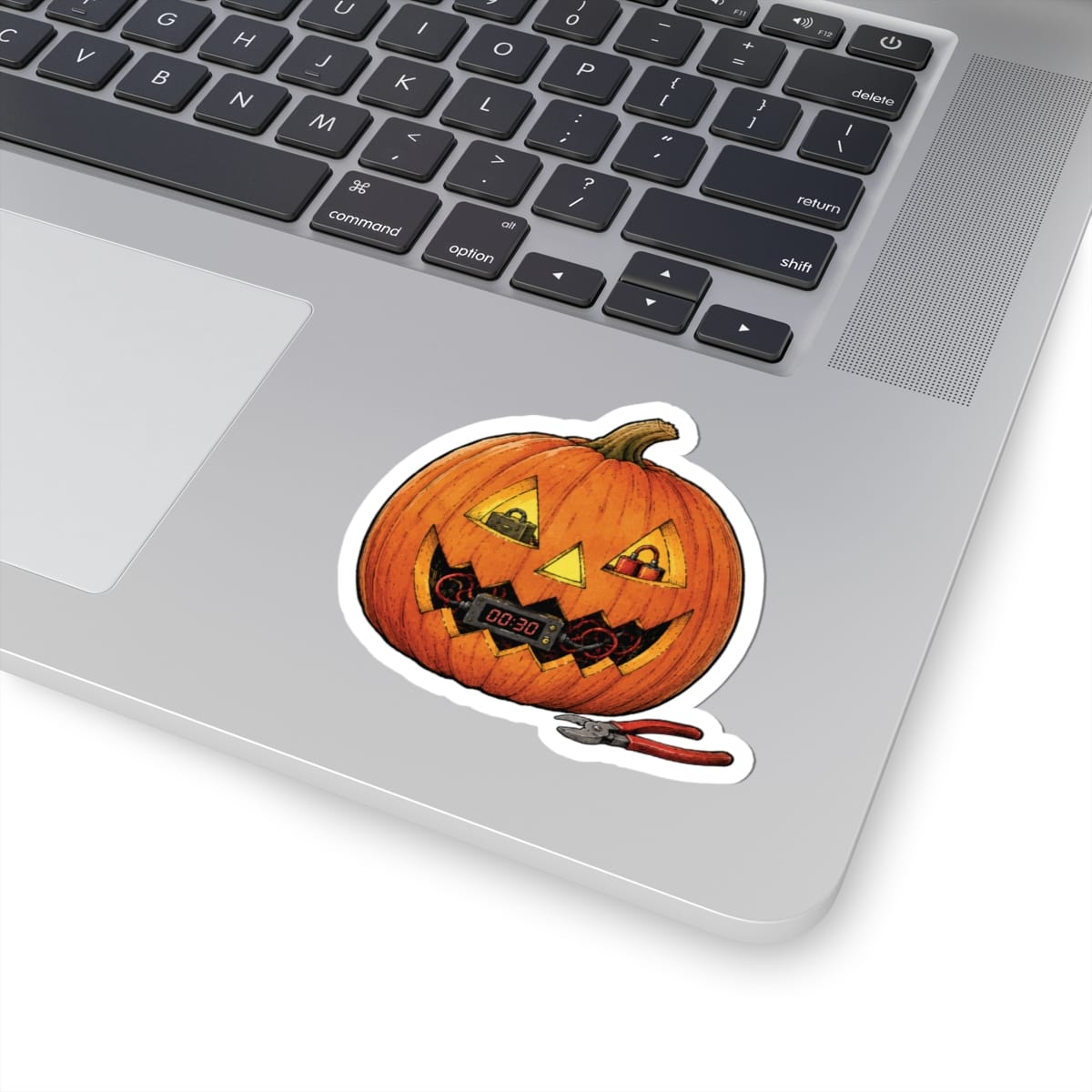 K-Factor Supply Co Trick-or-Treat Jack-o Sticker