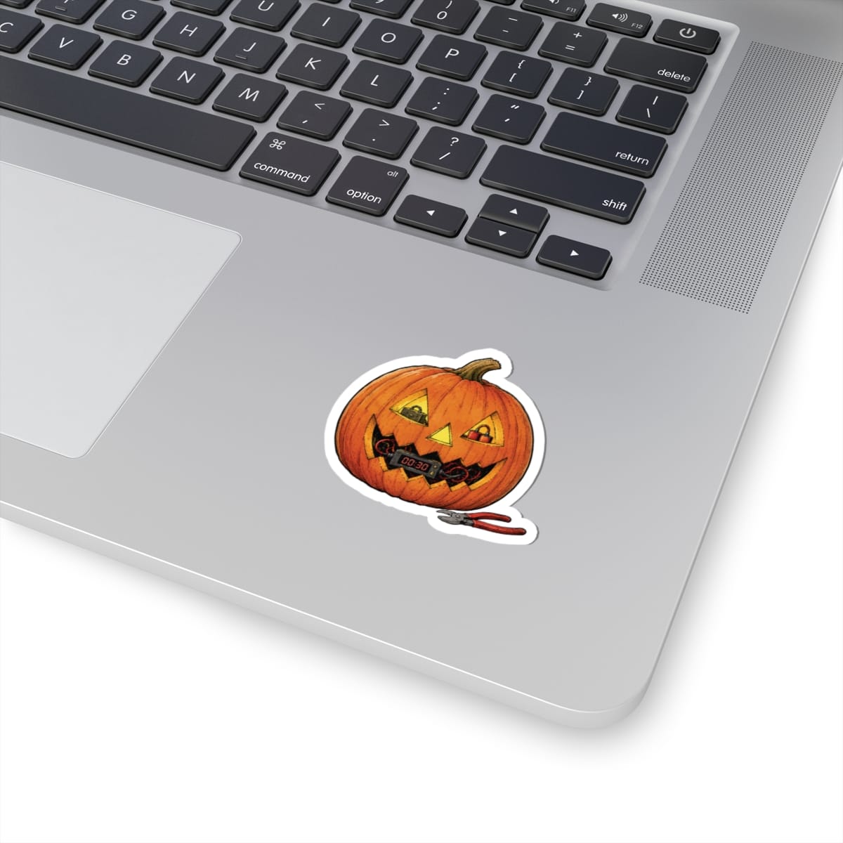 K-Factor Supply Co Trick-or-Treat Jack-o Sticker