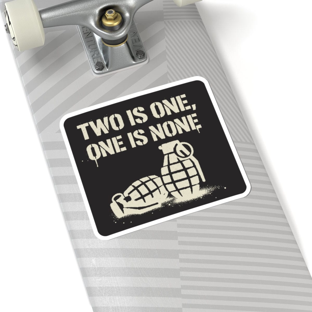 K-Factor Supply Co Two is One (Grenade) Sticker