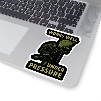 K-Factor Supply Co Under Pressure Sticker
