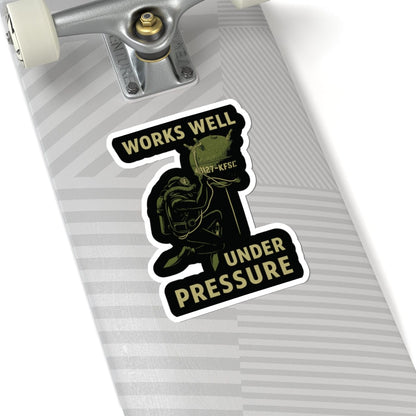 K-Factor Supply Co Under Pressure Sticker
