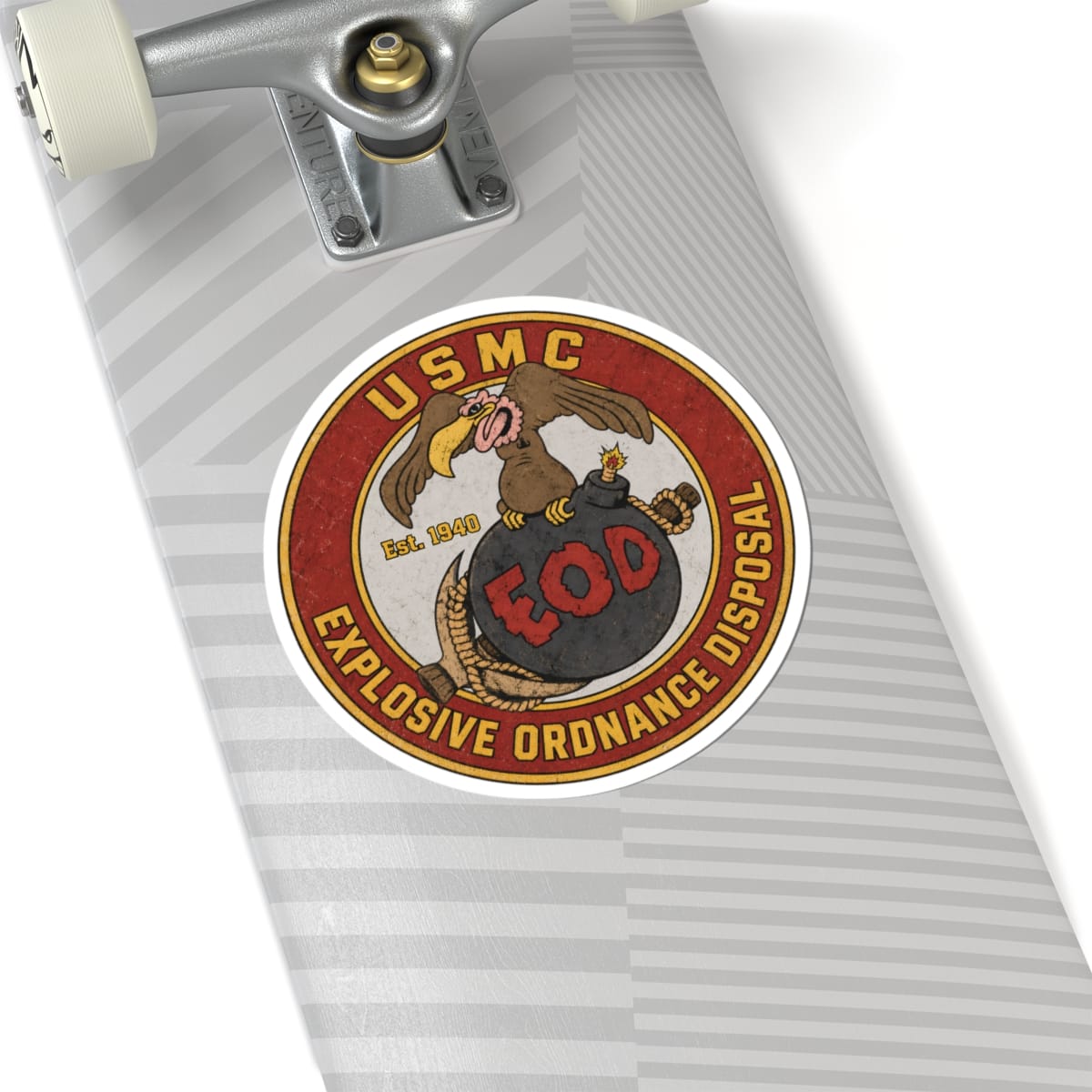 K-Factor Supply Co USMC BBP Icon Sticker