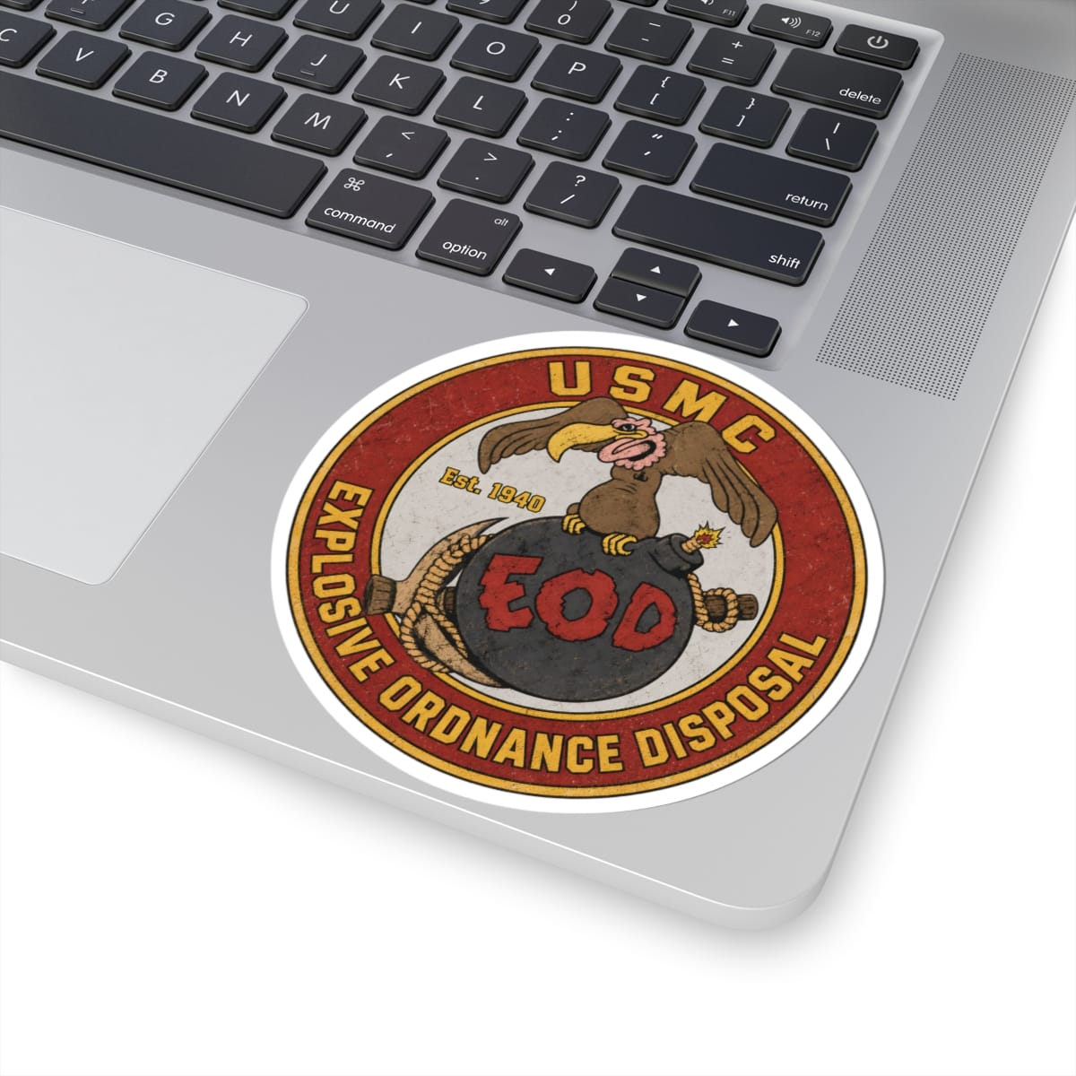 K-Factor Supply Co USMC BBP Icon Sticker
