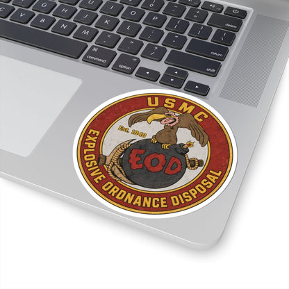 K-Factor Supply Co USMC BBP Icon Sticker