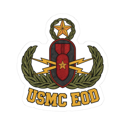 K-Factor Supply Co USMC EOD Crab Sticker 3" × 3"