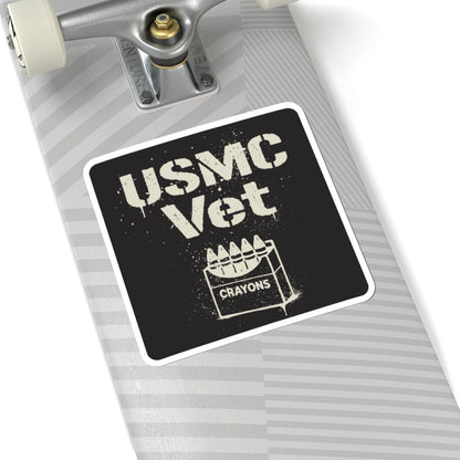 K-Factor Supply Co USMC Vet Sticker