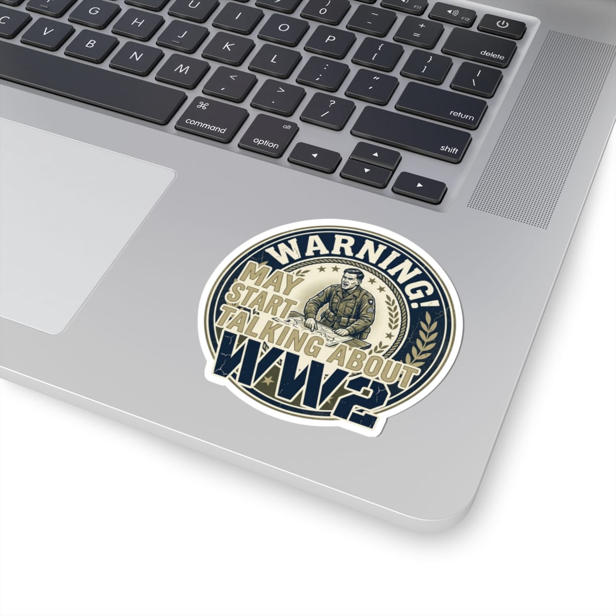 K-Factor Supply Co Warning - WW2 Buff Mk 1 Sticker