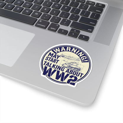 K-Factor Supply Co Warning - WW2 Buff Mk 2 Sticker