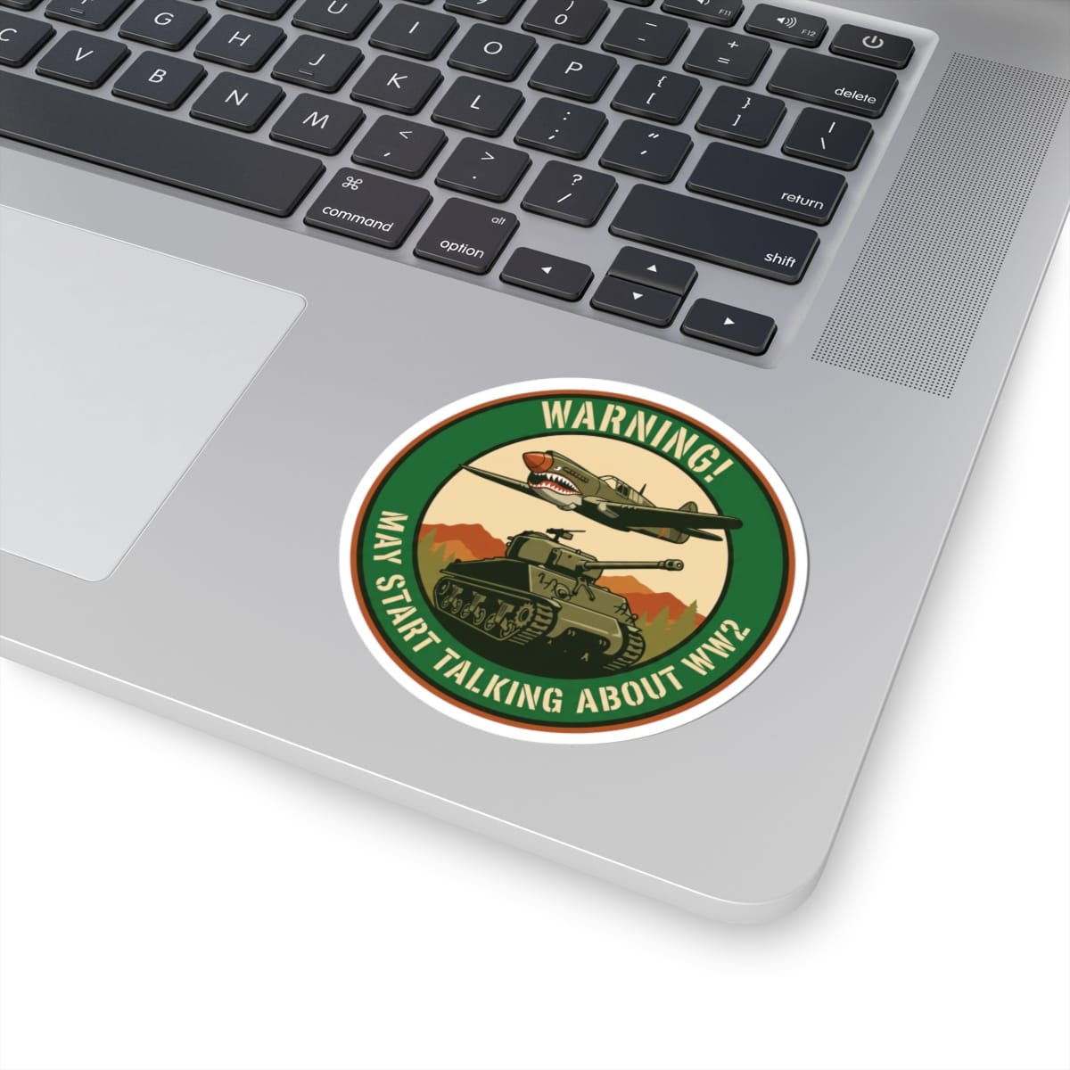 K-Factor Supply Co Warning - WW2 Buff Mk 3 Sticker