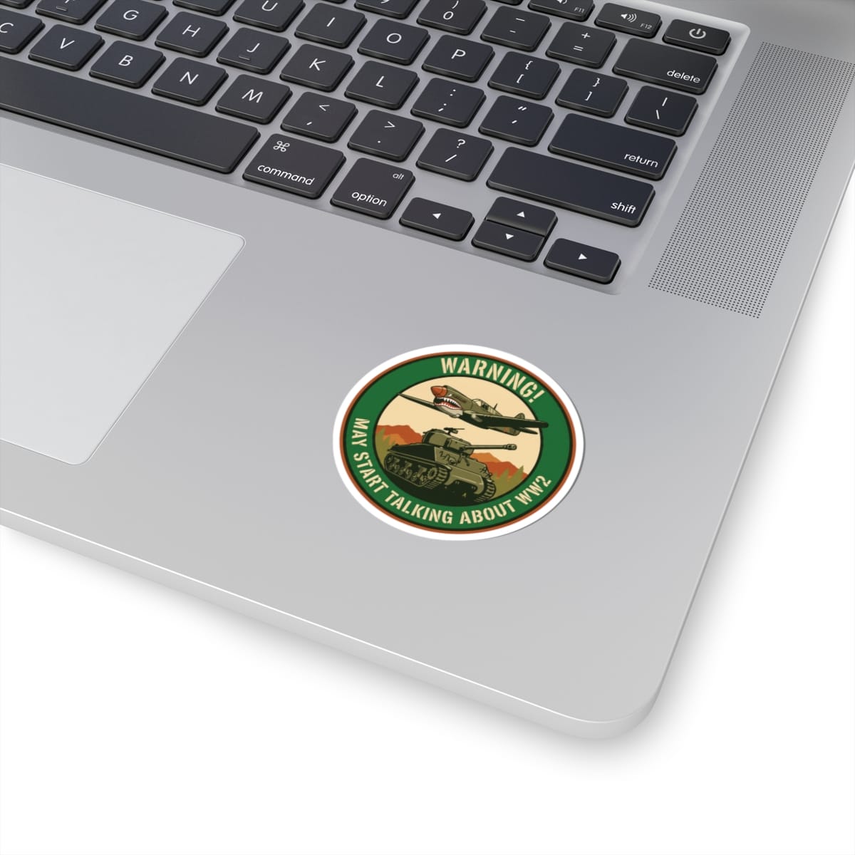 K-Factor Supply Co Warning - WW2 Buff Mk 3 Sticker