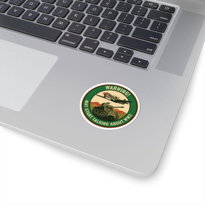 K-Factor Supply Co Warning - WW2 Buff Mk 3 Sticker