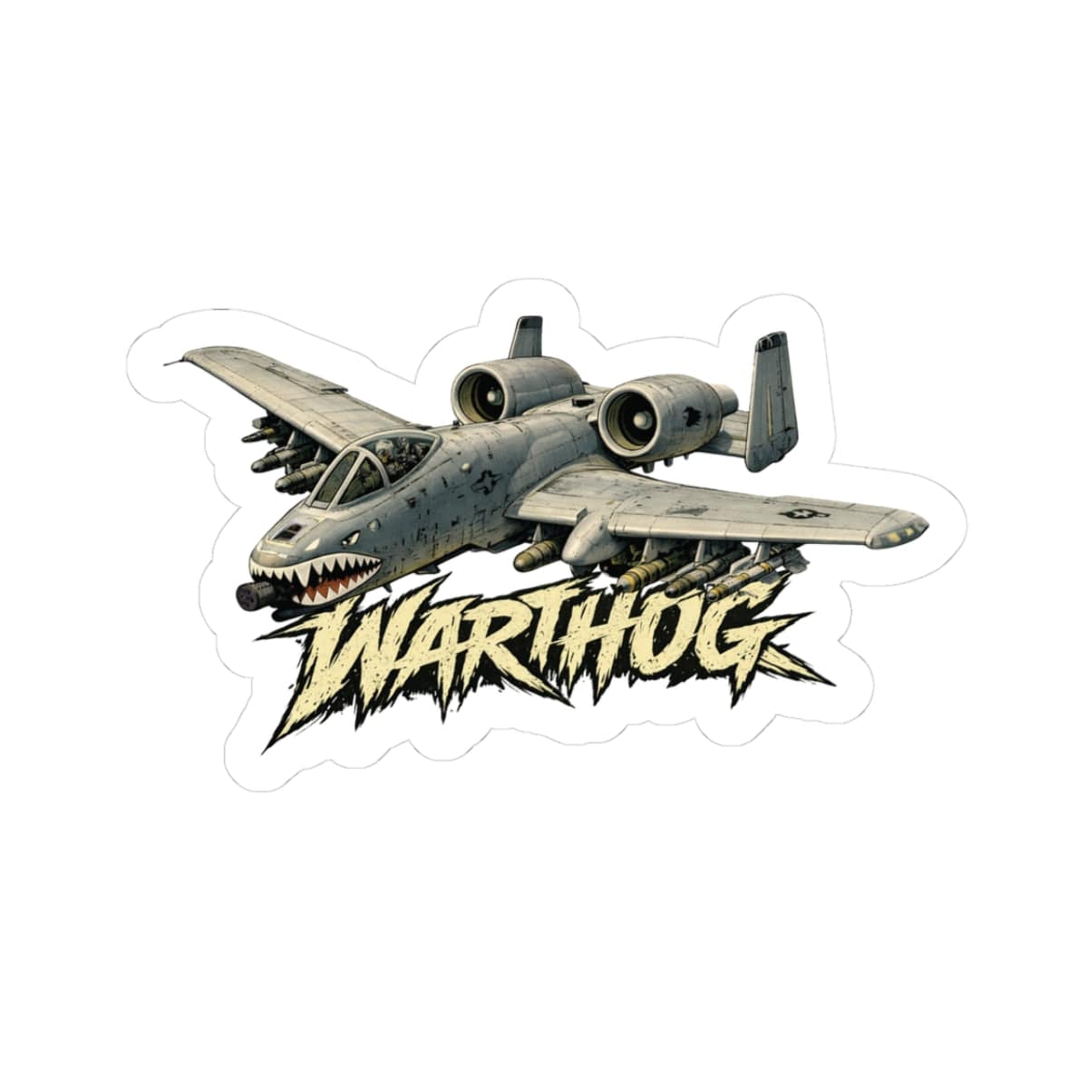 K-Factor Supply Co Warthog Sticker 3" × 3"