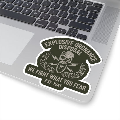 K-Factor Supply Co We Fight What You Fear Sticker