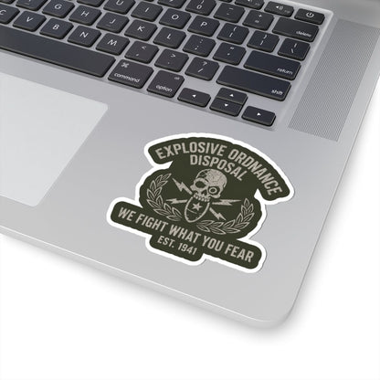 K-Factor Supply Co We Fight What You Fear Sticker