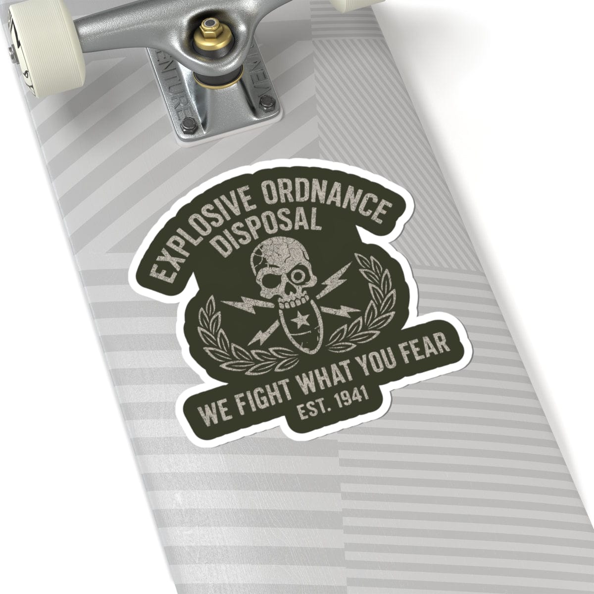 K-Factor Supply Co We Fight What You Fear Sticker