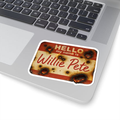 K-Factor Supply Co Willie Pete Intro Sticker