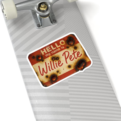 K-Factor Supply Co Willie Pete Intro Sticker