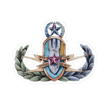 K-Factor Supply Co With your Shield Sticker 3" × 3"