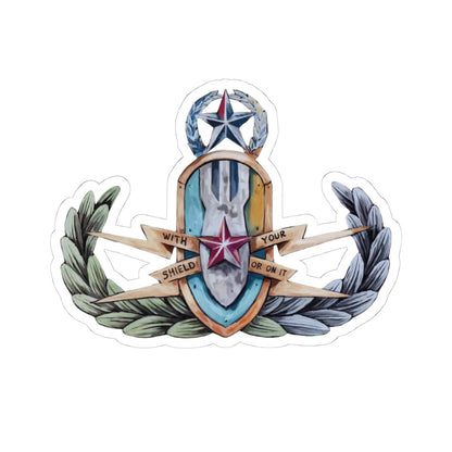 K-Factor Supply Co With your Shield Sticker 4" × 4"