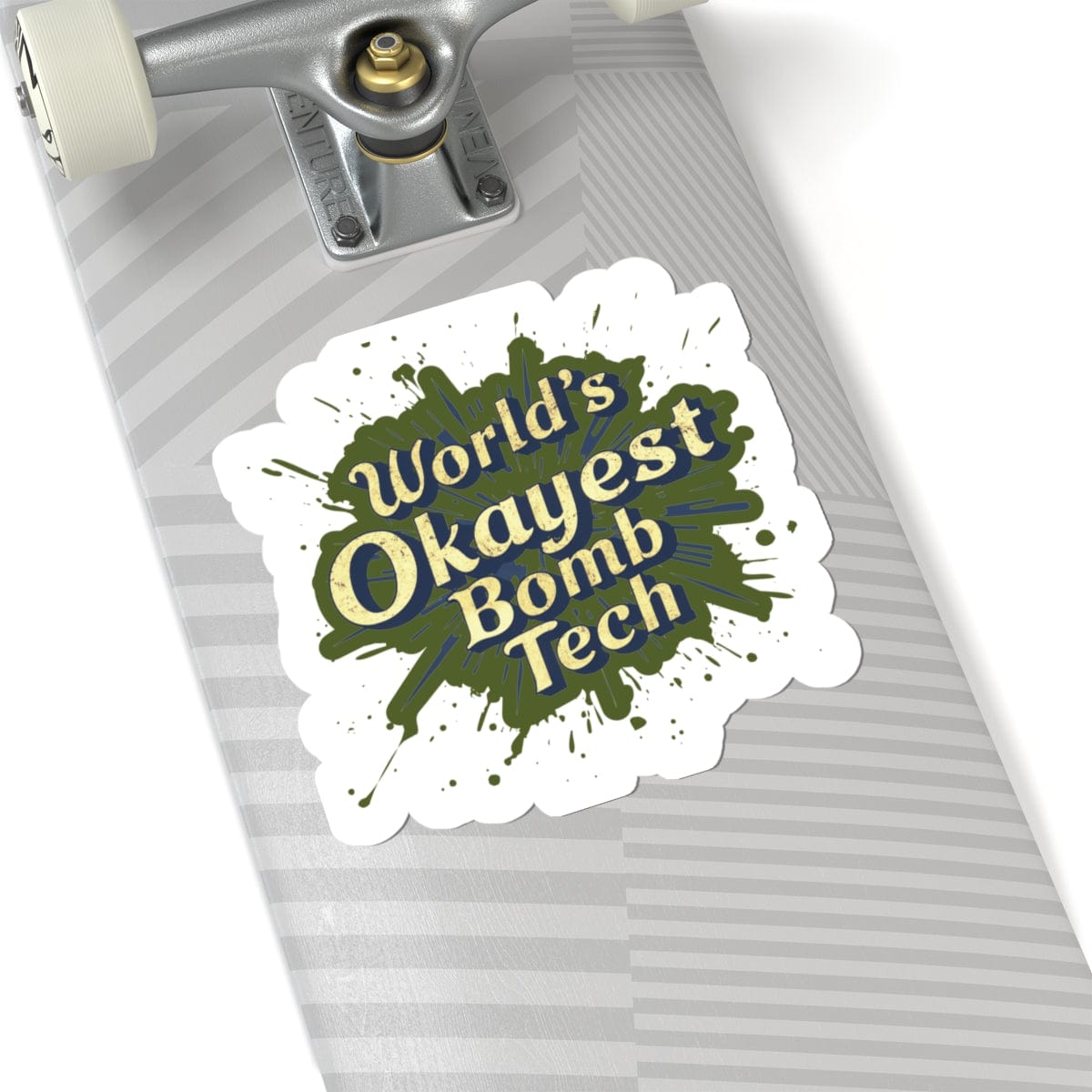 K-Factor Supply Co World's Okayest Bomb Tech Mk 1 Mod 1 Sticker