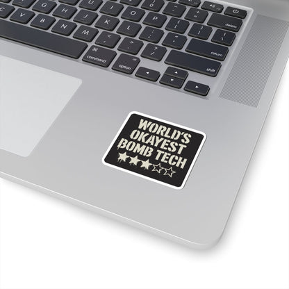 K-Factor Supply Co World's Okayest Bomb Tech Mk 3 Sticker