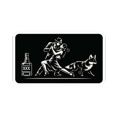 K-Factor Supply Co WTF Pictogram Sticker 2" × 2"