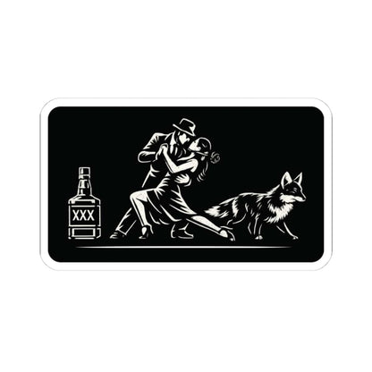 K-Factor Supply Co WTF Pictogram Sticker 4" × 4"