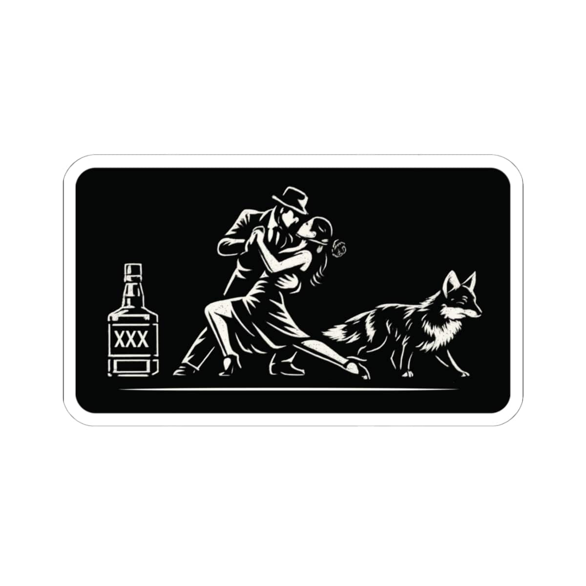 K-Factor Supply Co WTF Pictogram Sticker 6" × 6"